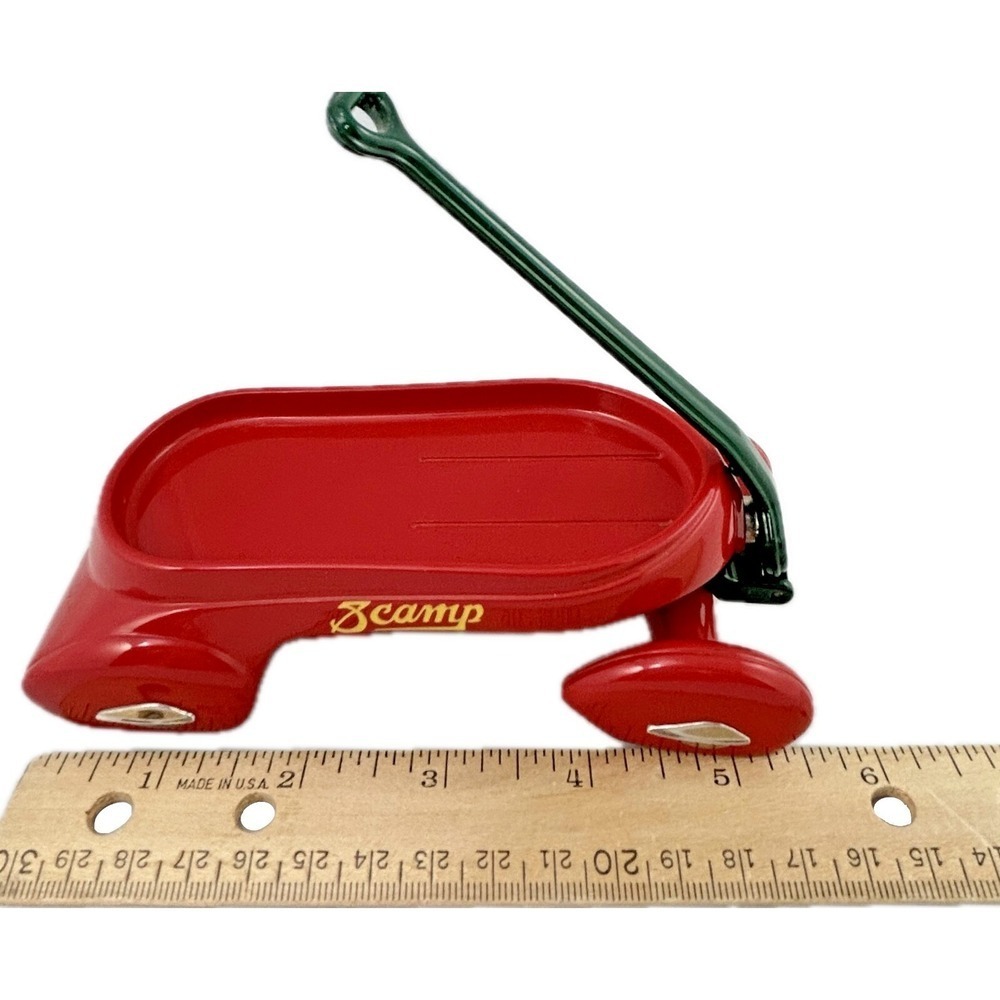 Hallmark 1937 SCAMP WAGON Kiddie Car Classics Sidewalk Cruisers w/ Light LE 1997 - Picture 12 of 16